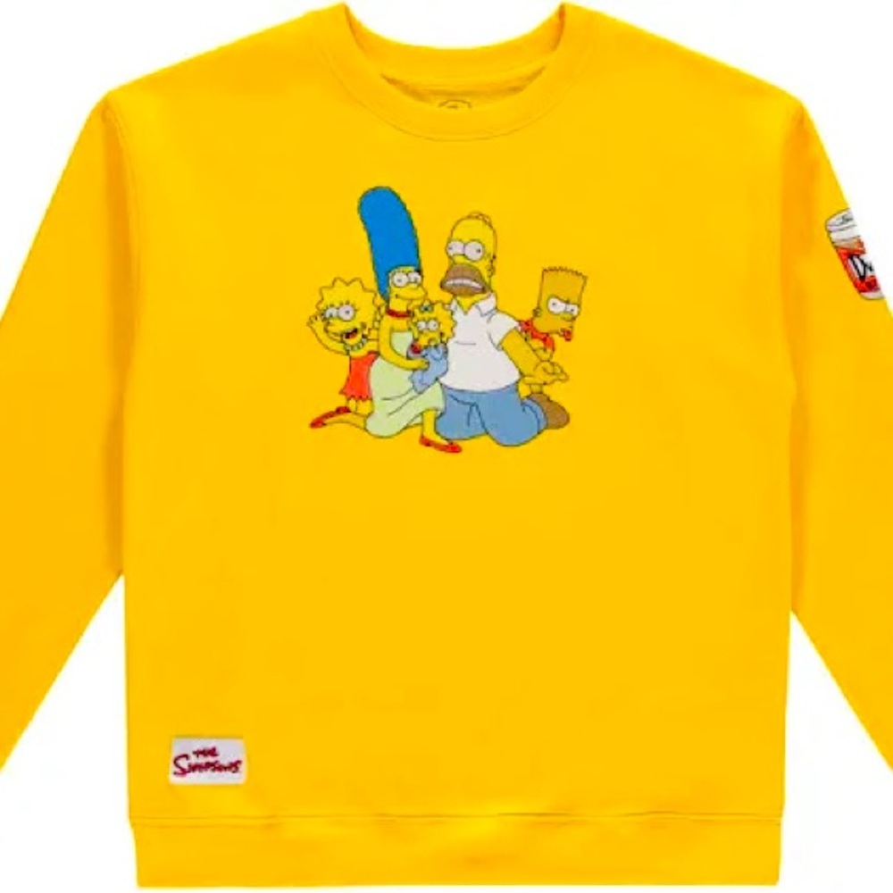The Simpsons Embroidered Sweatshirt